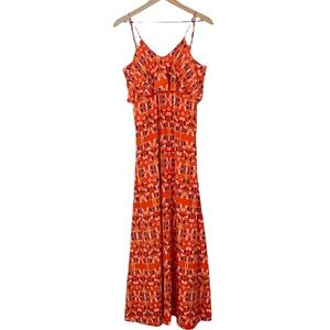 Buddy Love orange print maxi dress